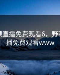野花视频直播免费观看6，野花视频直播免费观看www