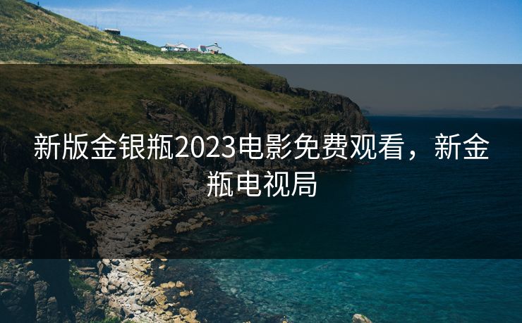 新版金银瓶2023电影免费观看，新金瓶电视局